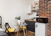 Orange - 2х местные апартаменты-студия у Ботанического сада (2 этаж) в Smart Lofts Moscow