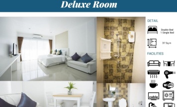 Двухместный номер Deluxe двуспальная кровать в Maleewan Jomtien