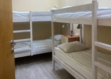 Кровать в общем 4 местном номере в A-Hostel