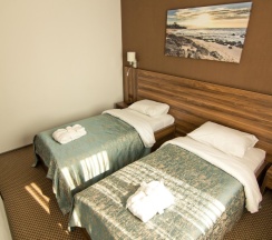 Семейный номер Standard с балконом и с видом на море в Отель Sky Inn Batumi