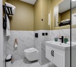 1-комнатные апартаменты студия Грин в Dream Apartmens