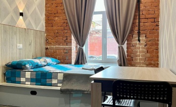 1-комнатные апартаменты стандарт с 1 двуспальной кроватью в Samsonov Hotels