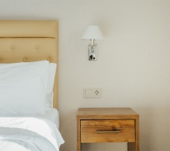 Люкс с балконом боковой вид на море. Корпус 1 в Amza Парк