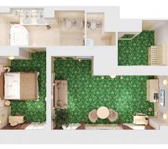 Люкс "Премиум" в Альфа Измайлово