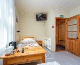 Номер стандарт с 2 односпальными кроватями в Морошка