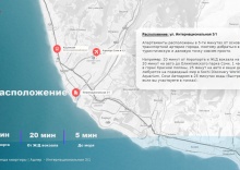 Квартира в Апартаменты на Интернациональная улица, 3/1