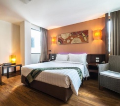 Двухместная студия двуспальная кровать в Hotel Mermaid Bangkok
