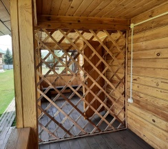 Комната эконом с 1 двуспальной кроватью в Оазис