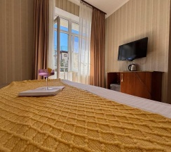 Комната стандарт с 1 двуспальной кроватью с балконом в Фортуна