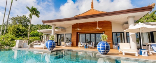 Signature вилла No. 24 с 3 комнатами в Trisara Villas & Residences Phuket