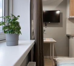 1-комнатные апартаменты студия в InHome24 (ИнХоум24) на улице Автозаводская 23 строение 120