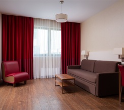 Апартаменты, 1 спальня – с двуспальной кроватью в Adagio Москва Павелецкая