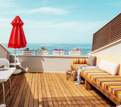 Номер Standard с видом на море в Sunprime Alanya Beach Hotel