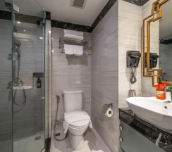 Двухместный номер Deluxe (двуспальная кровать) в Vince Hotel Pratunam