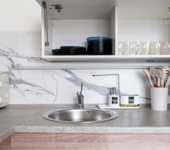Семейные апартаменты с видом на море (4 этаж) в Real Apartments Sochi