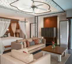 Двухместная вилла с бассейном Garden двуспальная кровать в Dewa Phuket Resort & Villas