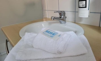 Двухместный номер Comfort двуспальная кровать в Hotel Am Deich