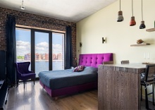 Deluxe студия с видом на реку в Sv Loft Apart