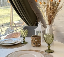 Участок с домиком "Морковь" А-фрейм категории стандарт в Ланьдиво