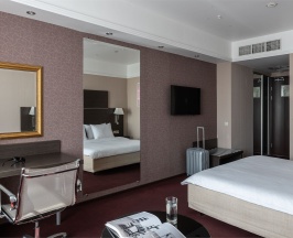 Стандартный номер с двуспальной кроватью в Cosmos Izhevsk Hotel