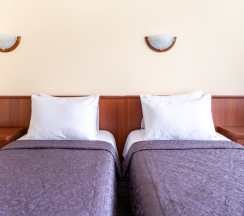 Двухместный номер Comfort 2 отдельные кровати в Акваград