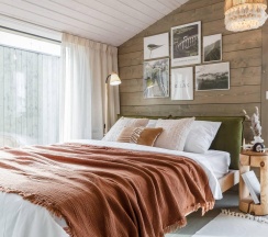 Дом Кедр с баней и купелью в Timeless