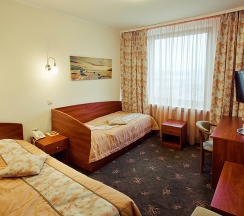 Двухместный номер Comfort 2 отдельные кровати в Турист
