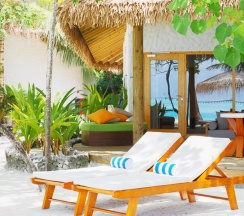 Двухместный полулюкс Beach (двуспальная кровать) в Курорт Cinnamon Dhonveli Maldives