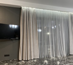 Двухместный коттедж двуспальная кровать в Гостевой дом Небо N 7