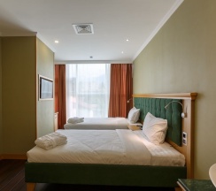 Двухместный номер Classic 2 отдельные кровати в Shera Park Boutique Hotel
