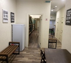 Кровать в 16-местном общем номере в Апартаменты рассвет