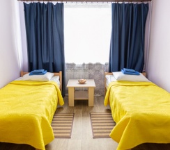 Стандартный двухместный номер с двумя раздельными кроватями в Брусника