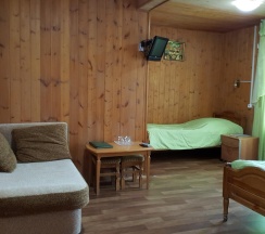 Номер стандарт с 2 односпальными кроватями (с пансионом) в Ольга
