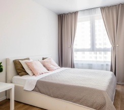 Четырёхместные апартаменты с 2 комнатами с балконом в Good House