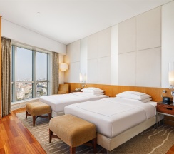 Номер Panorama, с видом на город и доступом в Swiss Executive Lounge - с 2 кроватями в Swissôtel Красные Холмы Москва