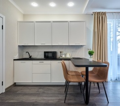 Люкс с террасой и видом на город и море в IL Punto