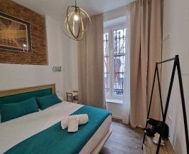 Одноместный номер двуспальная кровать в Hotel y Apartamentos Doña Lola