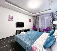 Делюкс с балконом и двуспальной кроватью в Moscow Point-Red October