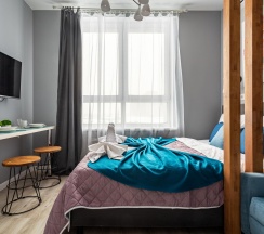 1-комнатные апартаменты студия Волоколамское шоссе, 71/22к2 в InHome24 (ИнХоум24) на шоссе Волоколамское 71/22 корпус 2