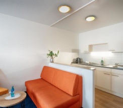 Двухместные апартаменты c 1 комнатой двуспальная кровать в ACHAT Hotel Dresden Altstadt