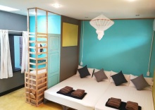 Четырёхместный семейный номер Standard с видом на сад в 60 Bluehouse - Hostel