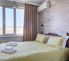 Четырёхместные апартаменты Standard c 1 комнатой в Bg Apartments