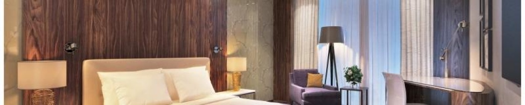 Номер люкс с 1 двуспальной кроватью в Hilton Saint Petersburg ExpoForum