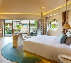 Двухместный номер Suki Deluxe с видом на сад двуспальная кровать в Hotel Shibari Tulum - Restaurant & Cenote Club