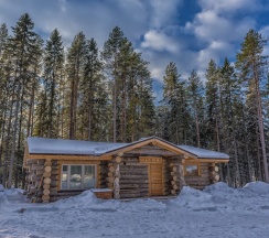 Коттедж "Илья Муромец", 3 спальни в Медвежка в Карелии
