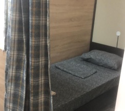 Кровать в 6-местном общем номере (мансарда) в City hostel