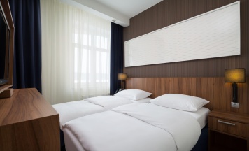 Номер студия с 2 односпальными кроватями в Radisson Residences Zavidovo