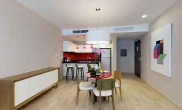 Двухместная Резиденция Penthouse c 1 комнатой (двуспальная кровать) в Residences at The Fives