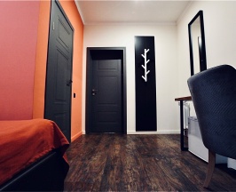 Бюджетный номер с одной кроватью размером Queen Size без окна (Отель Мёд) в Мёд & Маяк