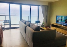 Семейный номер Standard с 2 комнатами с видом на море в Zire Wongamat Pattaya by M-Property